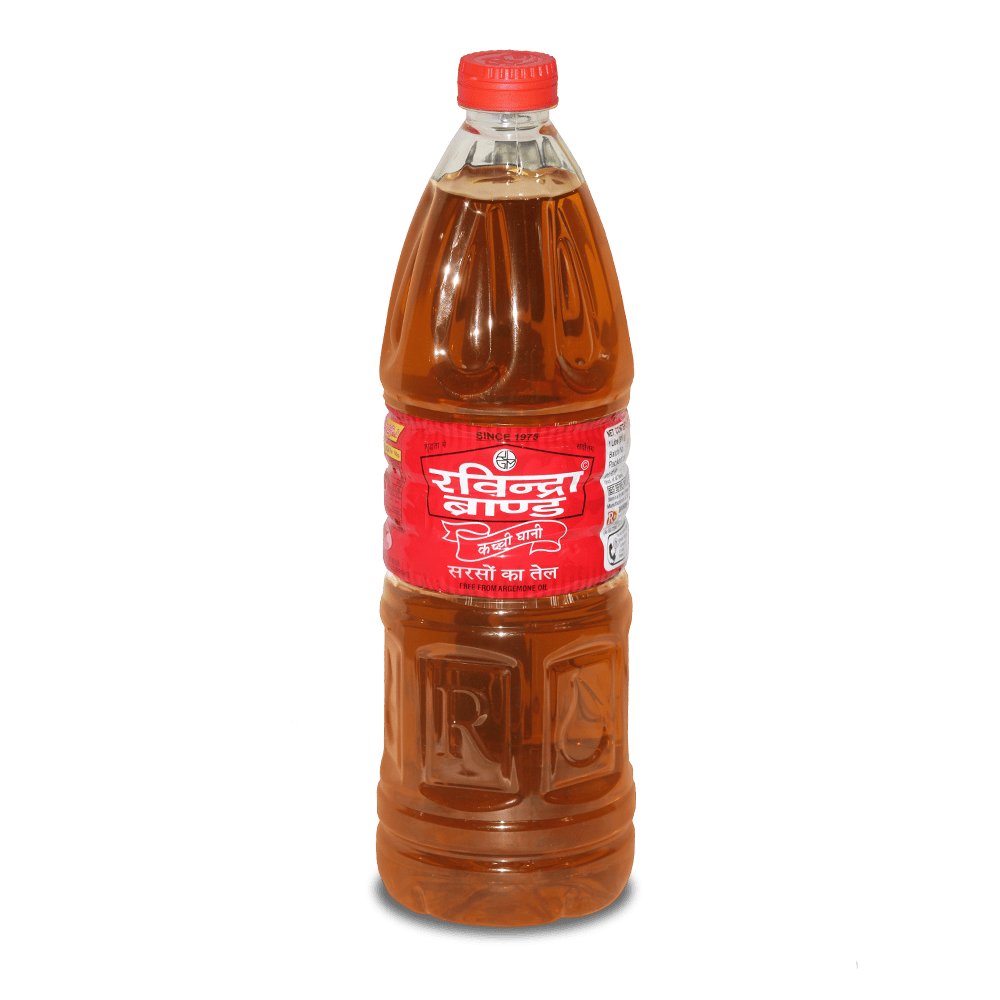 Ravindra Mustard Oil Bottle