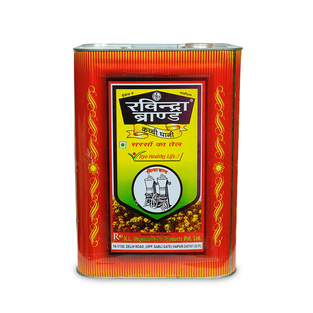 Ravindra Mustard Oil Tin