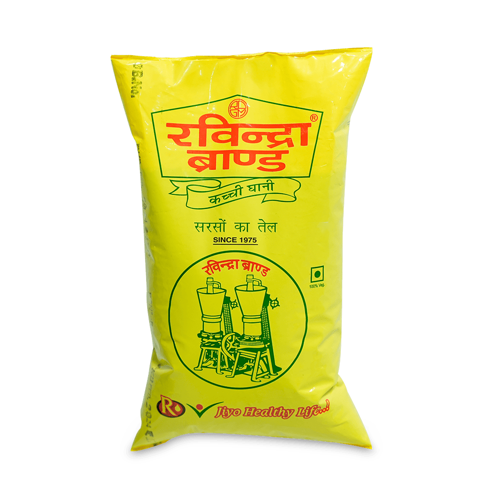 Ravindra Mustard Oil Pouch